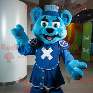 Mascottekarakter van een...
