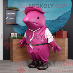 Mascot character of a...