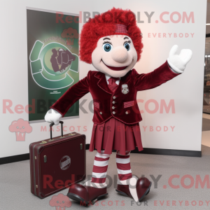 Mascot character of a...