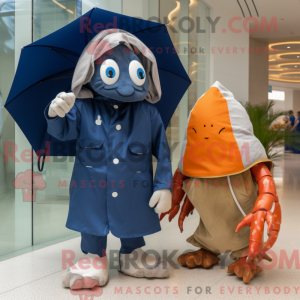 Mascot karakter van een...