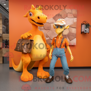 Maskot karakter av en...