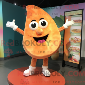 Maskot karakter af en...