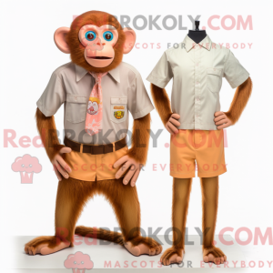 Mascot karakter van een...