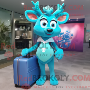 Mascot karakter van een...