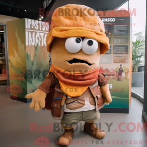 Mascot character of a Rust...