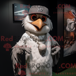 Mascot character of a Gray...