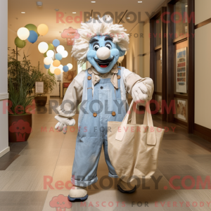 Mascottefiguur van een...