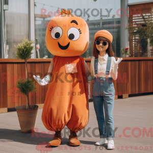Mascot character of a Rust...