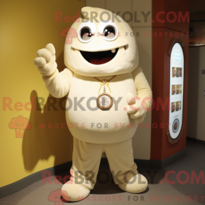 Mascot character of a Cream...