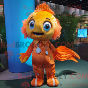 Mascot karakter van een...