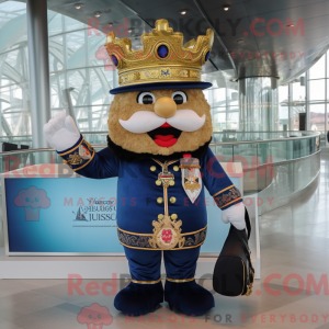 Personaje mascota de un rey...