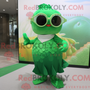 Mascottekarakter van een...