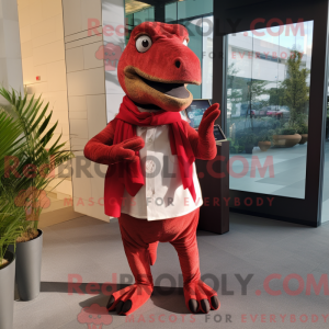 Mascot karakter van een...