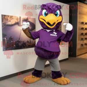 Mascottefiguur van een...
