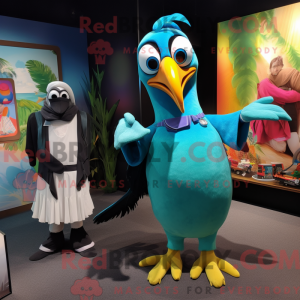 Mascot karakter van een...