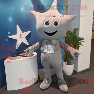 Mascot character of a Gray...
