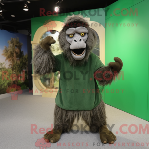 Mascot karakter van een...