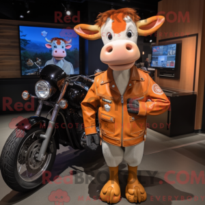 Mascottefiguur van een...