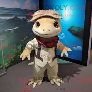 Personnage mascotte d un...
