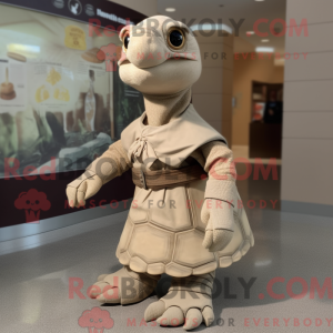 Mascottefiguur van een...