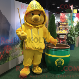 Mascot character of a...