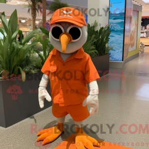 Mascottefiguur van een...