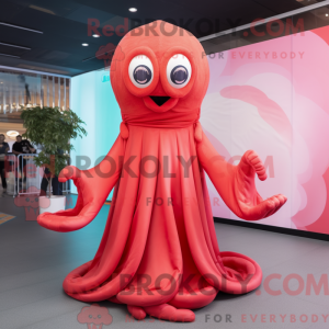 Mascot character of a Red...