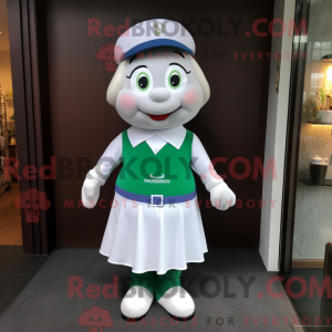 Mascottefiguur van een...