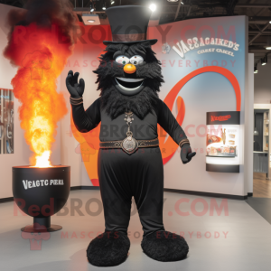 Black Fire Eater mascotte...