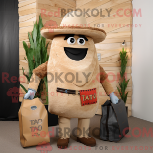 Personnage mascotte d un...