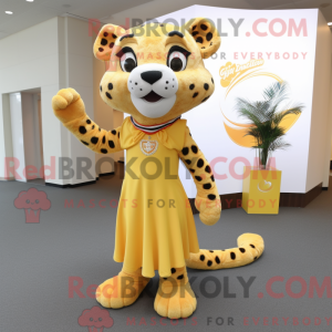 Mascot character of a Gold...