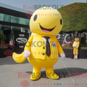 Mascottekarakter van een...