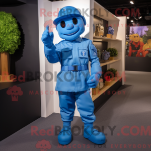 Mascottefiguur van een...