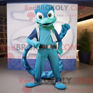 Mascot karakter van een...