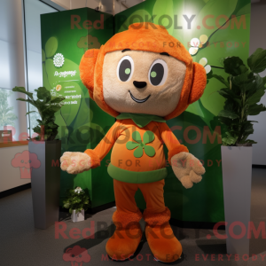 Mascottefiguur van een...