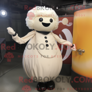 Mascottekarakter van een...