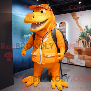 Mascot karakter van een...