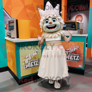 Mascottekarakter van een...