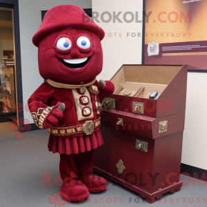 Mascot character of a...