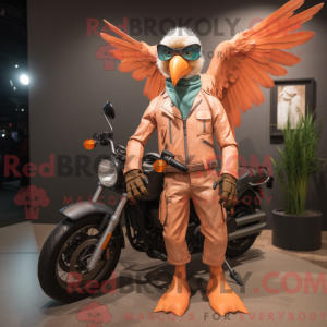 Mascot karakter van een...