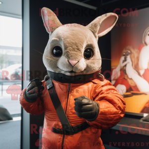 Mascot karakter van een...