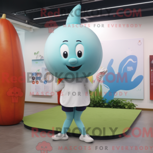 Mascot karakter van een...
