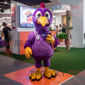 Mascot karakter van een...