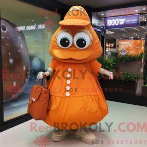 Mascot karakter van een...