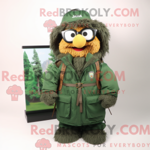 Personnage mascotte d un...