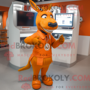 Personnage mascotte d un...