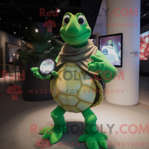 Mascottekarakter van een...
