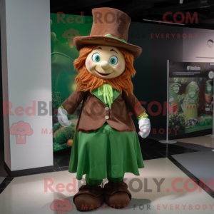Mascot karakter van een...