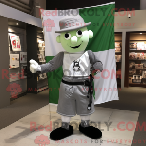 Mascottekarakter van een...