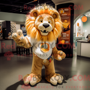Mascot karakter van een...